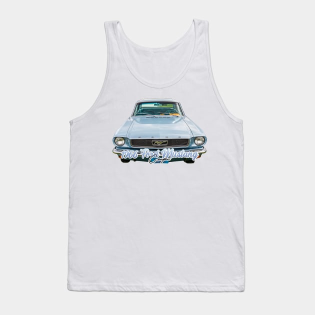 1966 Ford Mustang Coupe Tank Top by Gestalt Imagery